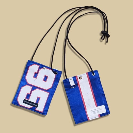 Working Class Heroes Remake NFL Game shirts  Mobile Pouch -"95"/ Blue