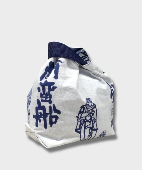 "Re;make" Tenugui remake "SHIJIMI" Bag -長崎くんち 南蛮船
