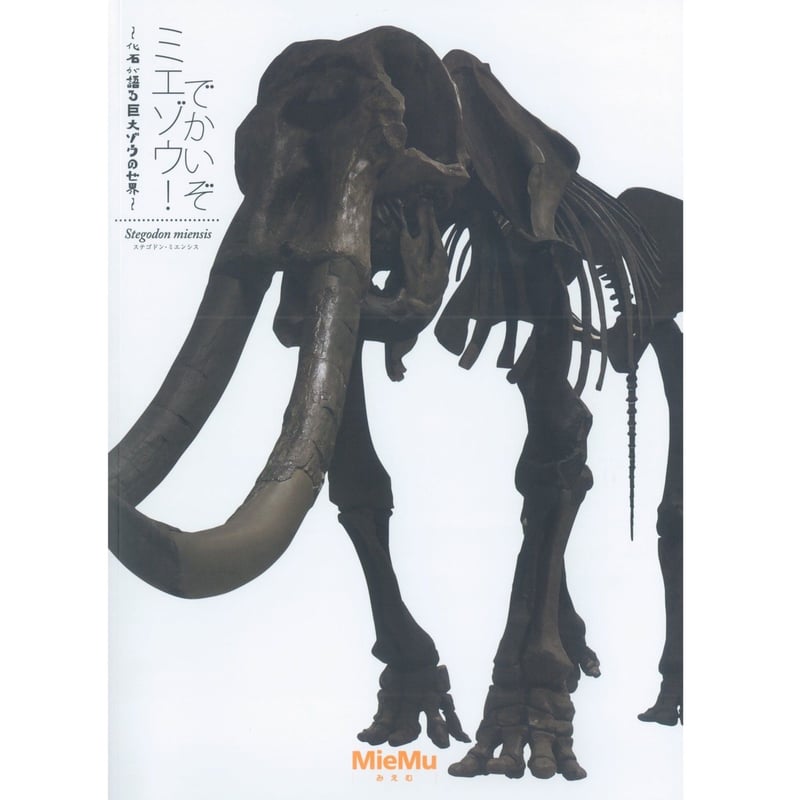 図録「でかいぞ ミエゾウ！～化石が語る巨大ゾウの世界～ 」 | MieMu