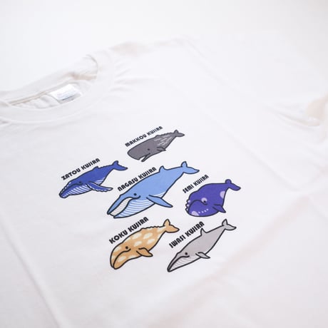 MieMu Tシャツくじら