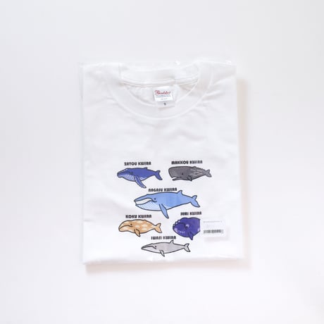 MieMu Tシャツくじら