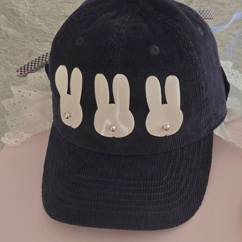 uramo☆new〜remake✩⃛ Babyうさちゃんのファンシーcap uramo☆new〜remake✩⃛ Babyうさちゃんのファンシーcap