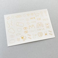 《数量限定》タトゥーシール "NEW WAVE" 2