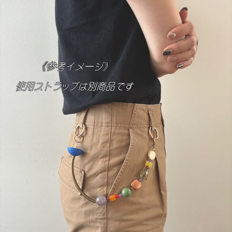 《1点もの》MY STRAP 3(魔法ステッキチャーム付き)
