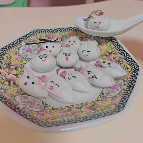《1点もの》小籠包ちゃんチャーム (A〜I)