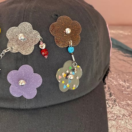 《1点もの》MY CAP (お花ピクニック2)