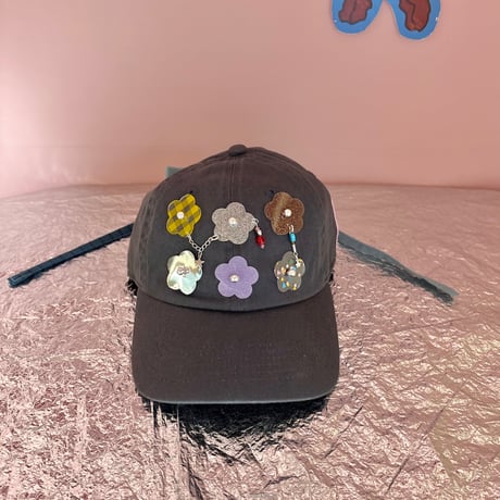 《1点もの》MY CAP (お花ピクニック2)