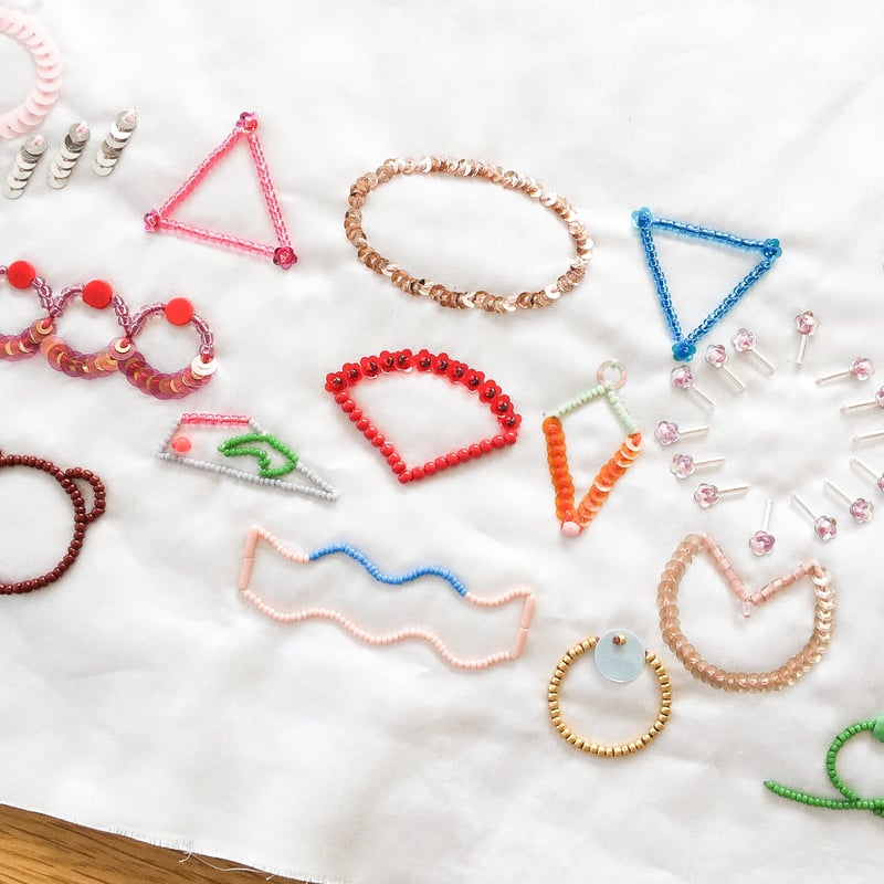 刺繍 見本サンプル作品 3 | HELLO emiumigumi WEBSHOP