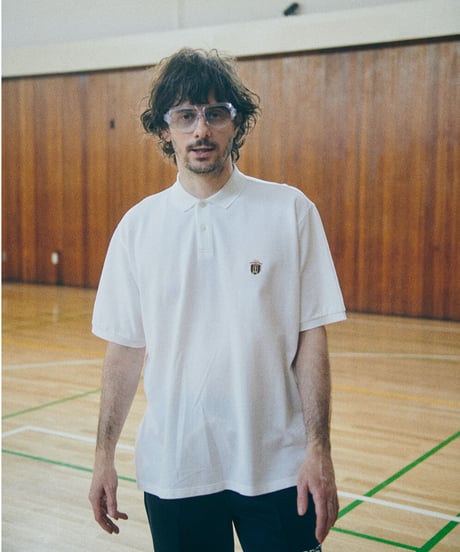 DIGAWEL × J.PRESS「CRST」 Polo Shirts【WHITE】
