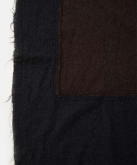 DIGAWEL Stole (fulling/milling)【C.GRAY/BROWN】