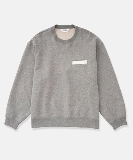 DIGAWEL  Welt Pocket Sweatshrit【GRAY】