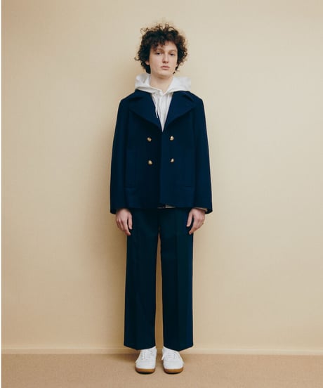 DIGAWEL  Pea Coat【NAVY】