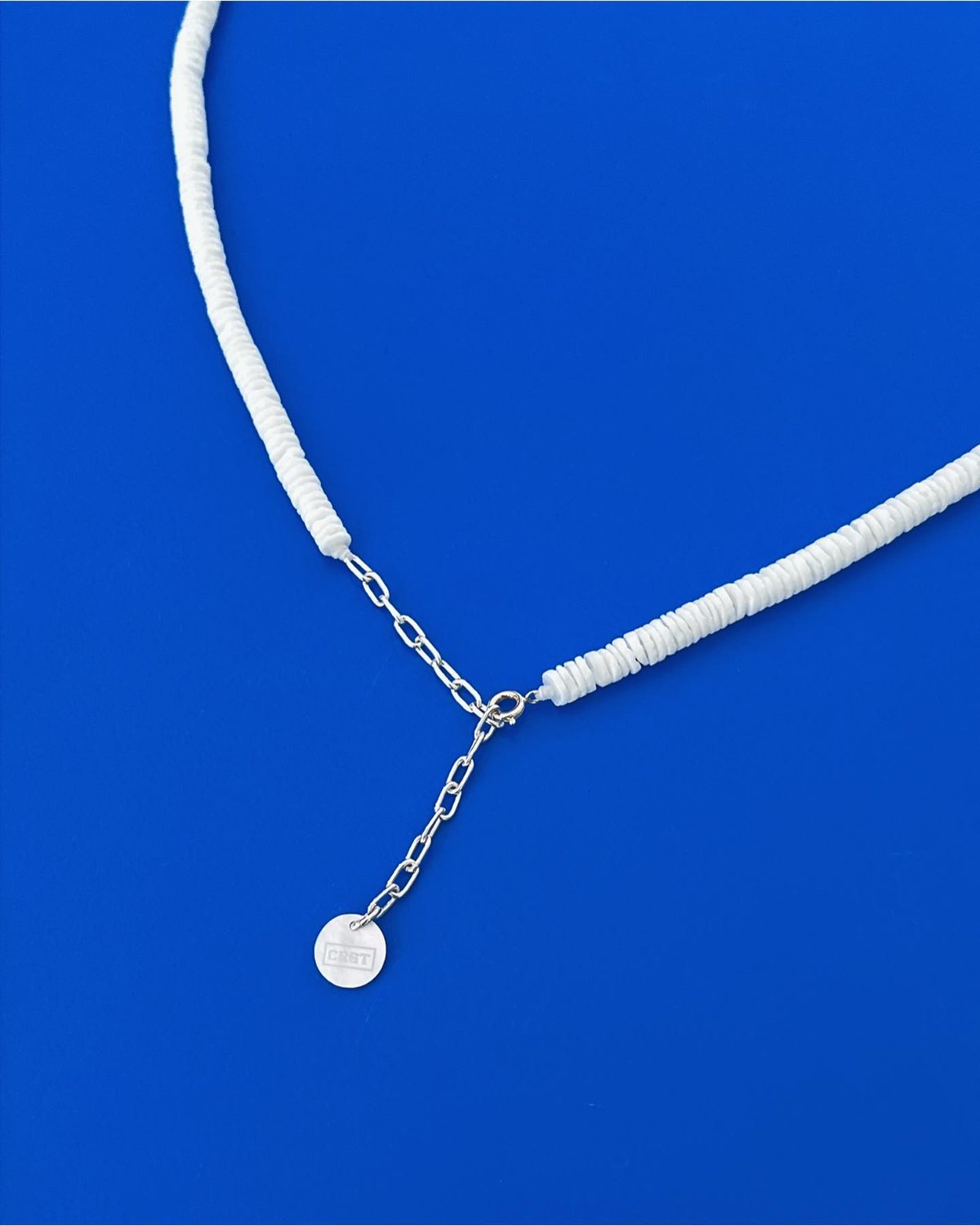 DIGAWEL × J.PRESS「CRST」 White Shell Necklace 55