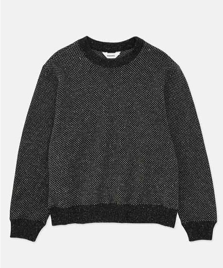 DIGAWEL  Hexagonal patterns Sweatshirt【BLACK】