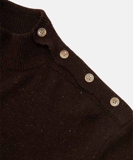 DIGAWEL  Turtleneck Sweater【BROWN】