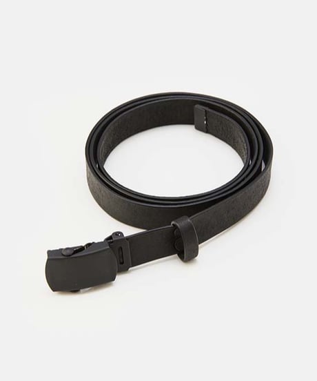 DIGAWEL Leather Slide Belt【BLACK】