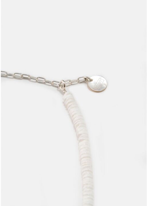 D0656S 新品 クレスト ジェイプレス×ディガウェル シェル ネックレス DIGAWEL × J.PRESS「CRST」 White Shell Necklace 55