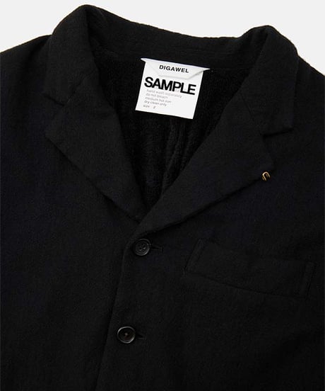 DIGAWEL Jacket (garment wash)【BLACK】