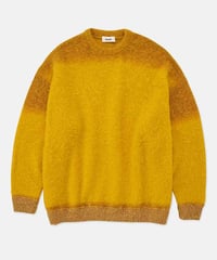 DIGAWEL Print Mohair Sweater【YELLOW】