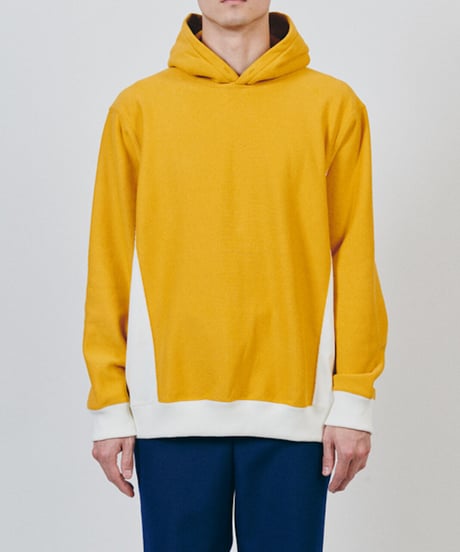 DIGAWEL  Reverse Weave Hoodie【MASTARD】