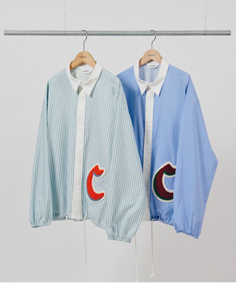 DIGAWEL Coach L/S Shirt jacket【STRIPE】 | welles