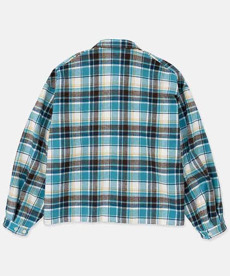 DIGAWEL  Oversized Crop top Shirt【TURQUOISE BLUE】