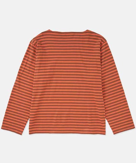 DIGAWEL  Boat neck L/S【ORANGE】