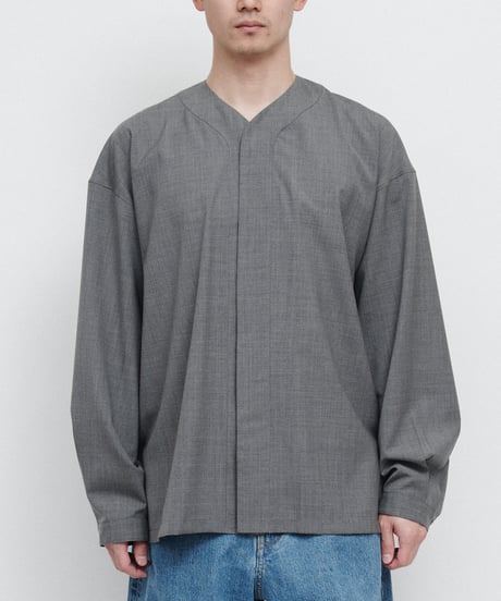 DIGAWEL Baseball shirt【GRAY】