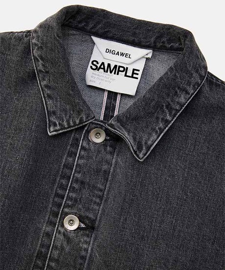 DIGAWEL Jean jacket【FADE BLACK】