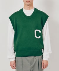 DIGAWEL × J.PRESS「CRST」CRST SPORT Sleeveless Jumper【GREEN】