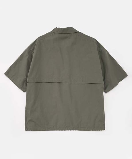 DIGAWEL  Coach S/S Shirt jacket【SAGE】