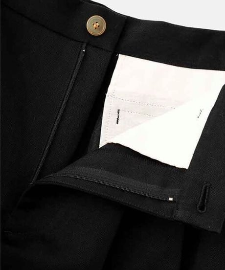 DIGAWEL  2Tuck Tapered Pants【BLACK】