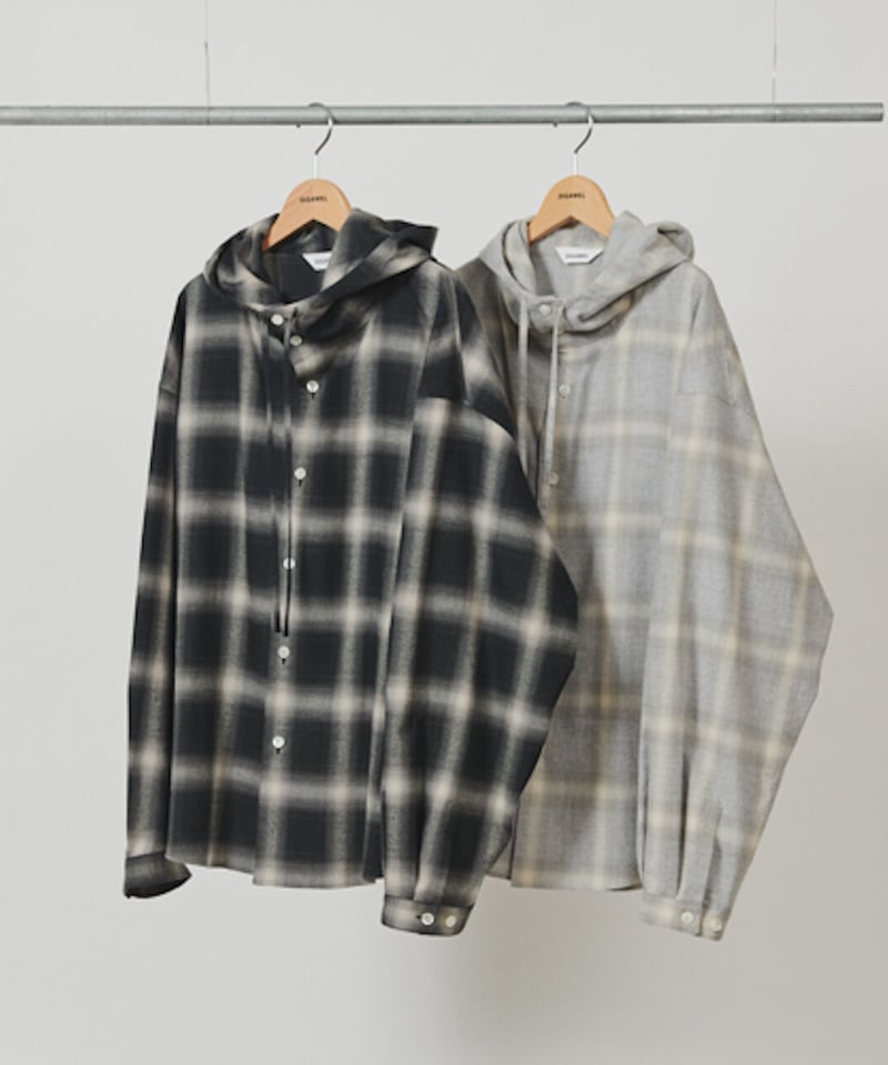 DIGAWEL Hoodie Shirt【BLACK】 | welles