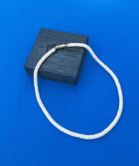 DIGAWEL × J.PRESS「CRST」 White Shell Necklace 43