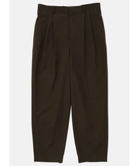 DIGAWEL  2 Tuck Tapered Pants ② combat wool【OLIVE】