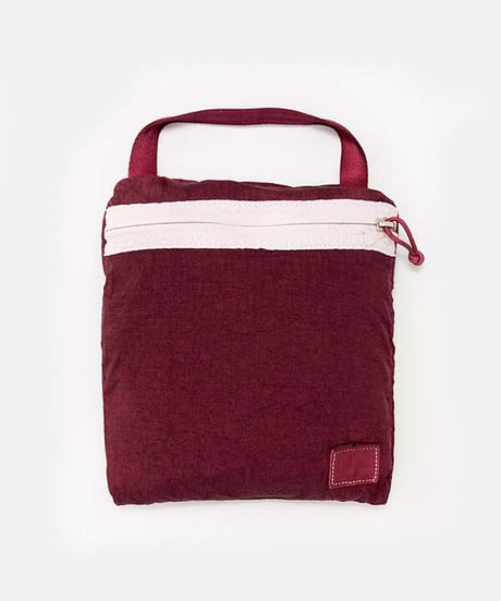 DIGAWEL  Packable Shoulder Bag (Garment Dye )【BURGUNDY】