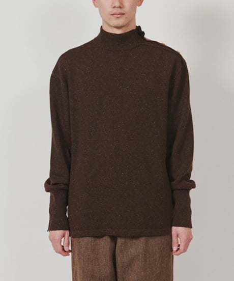 DIGAWEL  Turtleneck Sweater【BROWN】