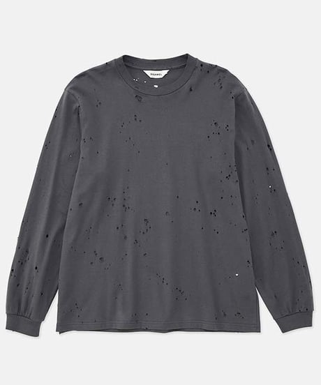 DIGAWEL  Damage L/S T-shirt【BLACK】