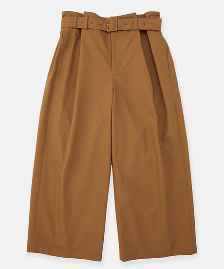 DIGAWEL Belt pants ② twill【BEIGE】