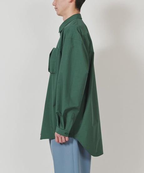 DIGAWEL  Big PK Oversized Shirt【GREEN】