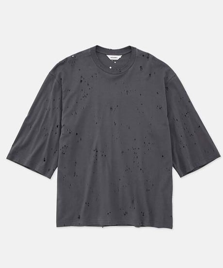 DIGAWEL Damage S/S T-shirt【BLACK】