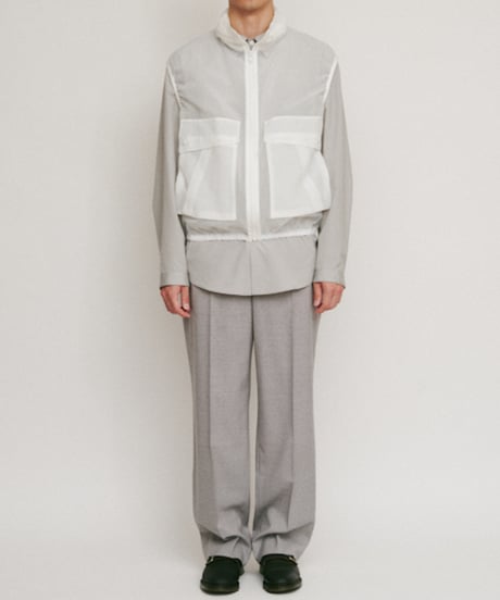 DIGAWEL Nylon vest【WHITE】