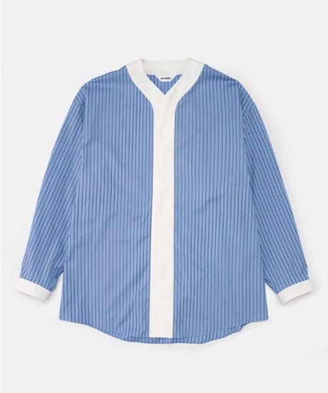 DIGAWEL  Baseball shirt (Stripe)【WIDE STRIPE】