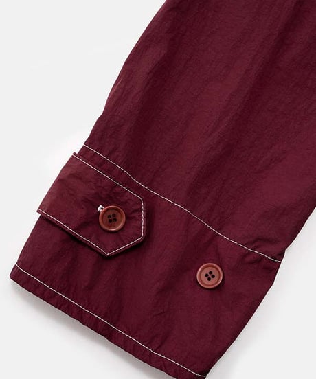 DIGAWEL  Raglan sleeve Coat (garment dye)【BURGUNDY】