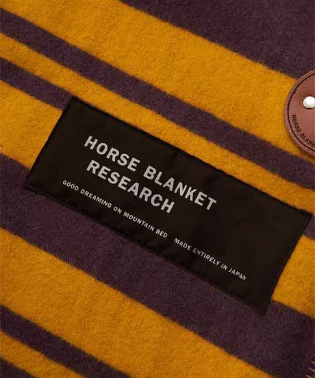 DIGAWEL  Horse Blanket Vest【MUSTARD/PURPLE】