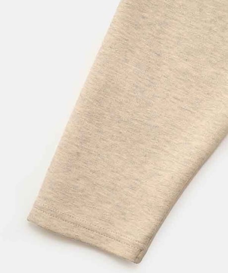 DIGAWEL  Turtleneck L/S T-shirt【HEATHER BEIGE】