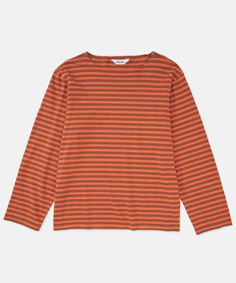 DIGAWEL  Boat neck L/S【ORANGE】