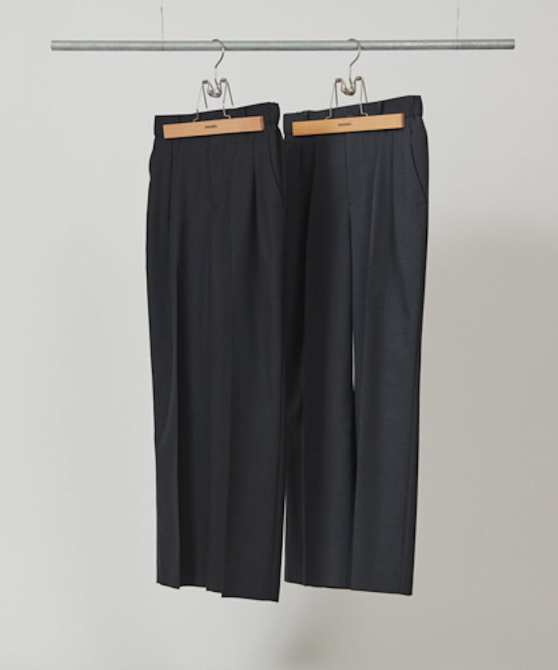 DIGAWEL In tuck Pants ② T/W【BLACK】 | welles DIGAWEL In tuck Pants ② T/W【BLACK】 | welles