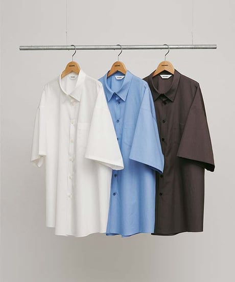 DIGAWEL Oversized S/S shirt【WHITE】
