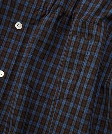DIGAWEL  Puckering Shirt【BLUE CHECK】